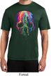 Halloween Melting Skull Mens Moisture Wicking Shirt