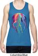 Halloween Melting Skull Mens Moisture Wicking Tanktop