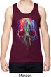 Halloween Melting Skull Mens Moisture Wicking Tanktop