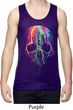 Halloween Melting Skull Mens Moisture Wicking Tanktop