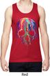 Halloween Melting Skull Mens Moisture Wicking Tanktop