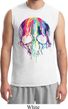 Halloween Melting Skull Mens Muscle Shirt