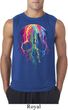 Halloween Melting Skull Mens Sleeveless Shirt