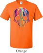 Halloween Melting Skull Mens Tall Shirt