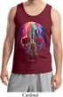 Halloween Melting Skull Mens Tank Top