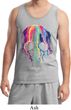 Halloween Melting Skull Mens Tank Top