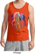 Halloween Melting Skull Mens Tank Top