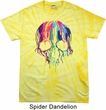 Halloween Melting Skull Spider Tie Dye Shirt