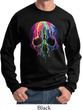 Halloween Melting Skull Sweatshirt