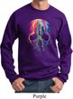Halloween Melting Skull Sweatshirt