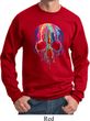Halloween Melting Skull Sweatshirt