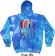 Halloween Melting Skull Tie Dye Hoodie