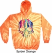 Halloween Melting Skull Tie Dye Hoodie