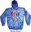 Halloween Melting Skull Tie Dye Hoodie