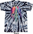 Halloween Melting Skull Twist Tie Dye Shirt