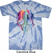 Halloween Melting Skull Twist Tie Dye Shirt