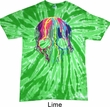 Halloween Melting Skull Twist Tie Dye Shirt