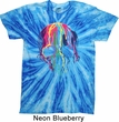 Halloween Melting Skull Twist Tie Dye Shirt
