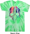 Halloween Melting Skull Twist Tie Dye Shirt