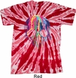 Halloween Melting Skull Twist Tie Dye Shirt