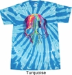 Halloween Melting Skull Twist Tie Dye Shirt
