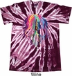 Halloween Melting Skull Twist Tie Dye Shirt