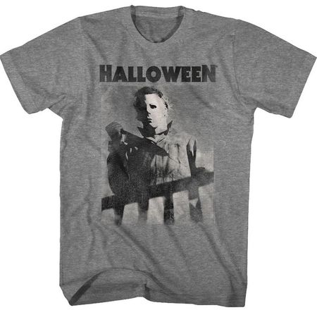 Halloween Movie "Mikefade" Heather Grey T-shirt - 4XL