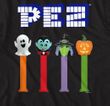 Halloween Pez Dispensers Adult T-shirt - Black