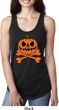 Halloween Pumpkin Skeleton Ladies Ideal Tank Top
