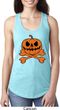 Halloween Pumpkin Skeleton Ladies Ideal Tank Top