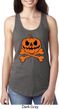 Halloween Pumpkin Skeleton Ladies Ideal Tank Top