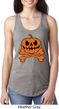 Halloween Pumpkin Skeleton Ladies Ideal Tank Top