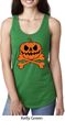 Halloween Pumpkin Skeleton Ladies Ideal Tank Top