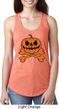 Halloween Pumpkin Skeleton Ladies Ideal Tank Top