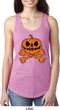 Halloween Pumpkin Skeleton Ladies Ideal Tank Top