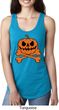 Halloween Pumpkin Skeleton Ladies Ideal Tank Top