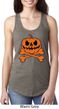Halloween Pumpkin Skeleton Ladies Ideal Tank Top