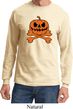 Halloween Pumpkin Skeleton Long Sleeve Shirt