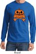 Halloween Pumpkin Skeleton Long Sleeve Shirt
