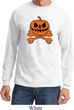 Halloween Pumpkin Skeleton Long Sleeve Shirt