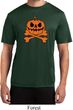 Halloween Pumpkin Skeleton Mens Moisture Wicking Shirt