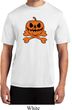Halloween Pumpkin Skeleton Mens Moisture Wicking Shirt