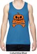 Halloween Pumpkin Skeleton Mens Moisture Wicking Tanktop