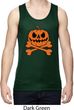 Halloween Pumpkin Skeleton Mens Moisture Wicking Tanktop