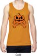 Halloween Pumpkin Skeleton Mens Moisture Wicking Tanktop