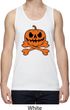 Halloween Pumpkin Skeleton Mens Moisture Wicking Tanktop