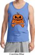 Halloween Pumpkin Skeleton Mens Tank Top