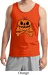 Halloween Pumpkin Skeleton Mens Tank Top