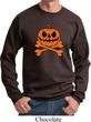 Halloween Pumpkin Skeleton Sweatshirt