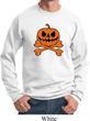 Halloween Pumpkin Skeleton Sweatshirt